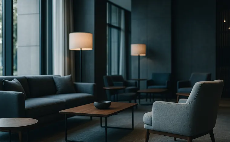 Hotel-lobby interior furnishing