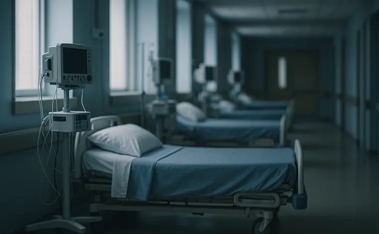 Hospital ward corridor